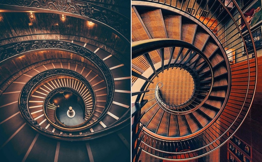 Original and Vertiginous Staircases Photography