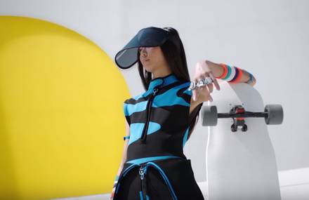 Fashion and Graphic Skateboarding Video by Vogue Japan