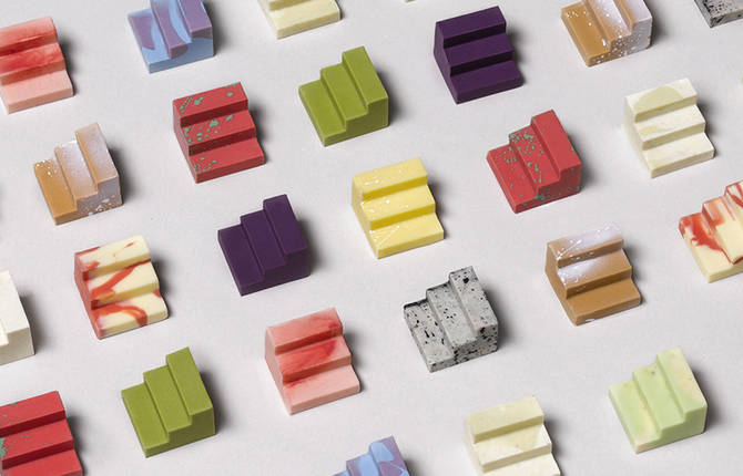 Architecturally-Inspired High Design Chocolates