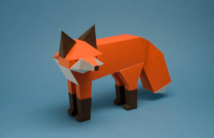 Cute Animals in Cardboard to Assemble