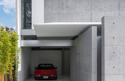 Impressive House with Concrete Walls in Japan