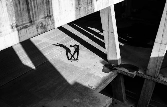 Stunning Black and White Skateboarding Pictures by Luke Paige