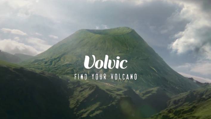Volvic Water New #FindYourVulcano Campaign