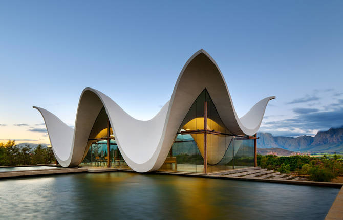 Incredible Bosjes Canopy Chapel In South Africa