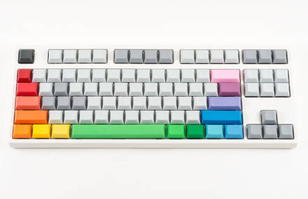 Colored Keyboard by Candykeys