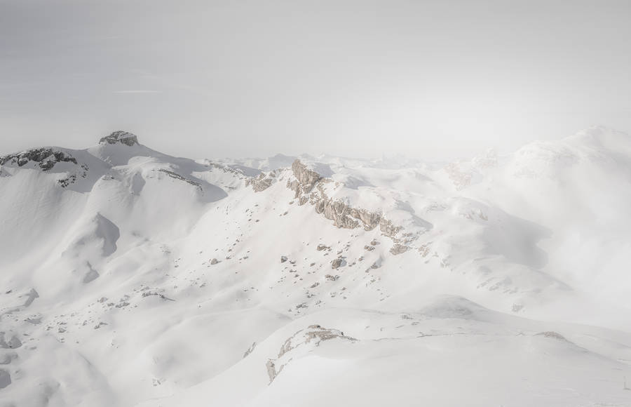 Unbelievable Whiteness of Mountains by Field Studio