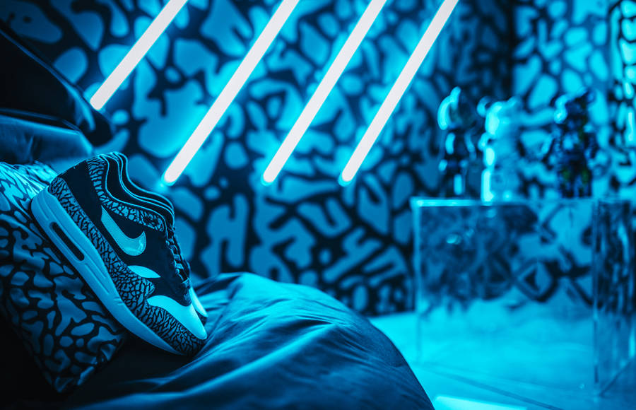Beautiful Set-Up in Paris for the Air Max 1 Atmos Elephant Relaunch