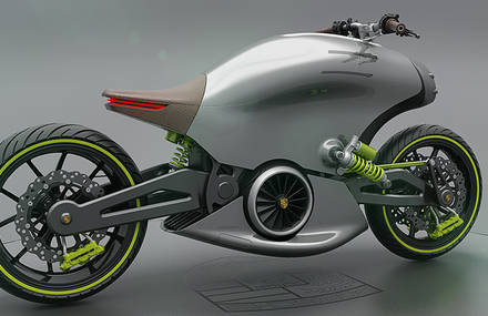 Porsche 618 Electric Motorcycle Project