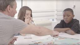 A Board Game to Understand Inequalities