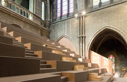 Exquisite Renovation of a Church by Atelier Madi