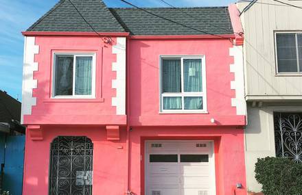 Poetic Pictures of San Francisco Colorful Houses