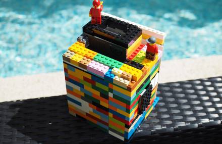 Clever Instant Camera Created with LEGO