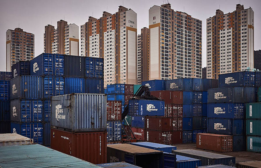 Fascinating Containers in Asian Ports