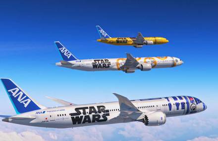 Star Wars Airplanes by ANA Japan