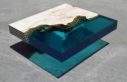 Stunning Table Inspired by the Earth and the Sea