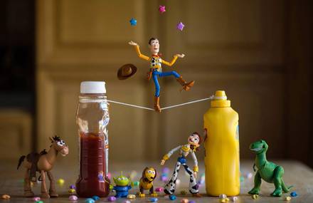 Funny Toys Photographed in Real Life