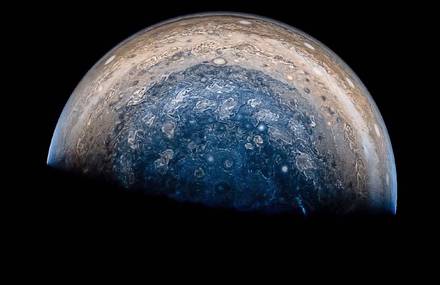 View of Jupiter from NASA’s Juno Spacecraft