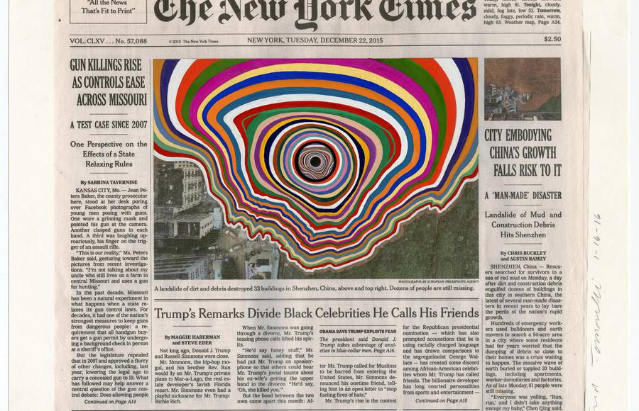 Creative Collages of the NY Times Front Pages