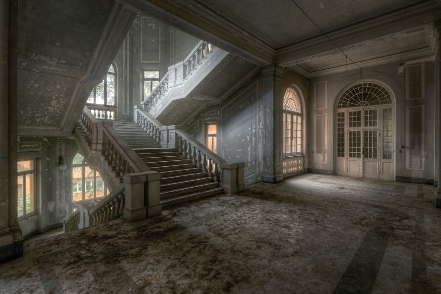 Abandoned Staircases by Roman Robroek