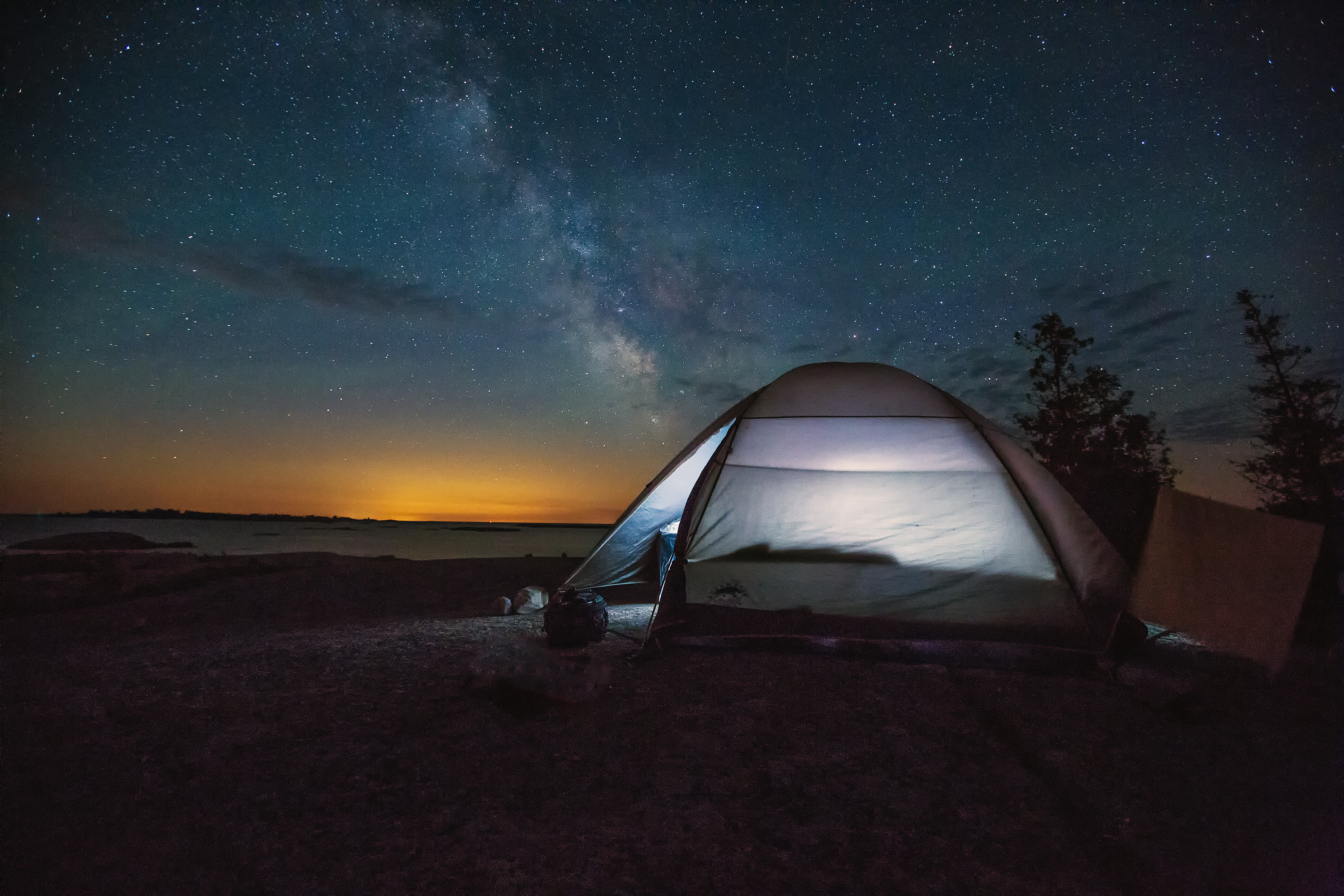 Personal Perspective Of Dog And Mountains From Tent Fubiz Media