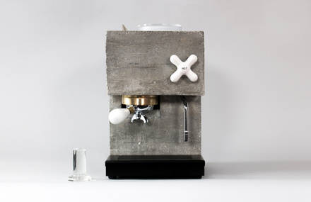 Anza Espresso Brutalist Machine