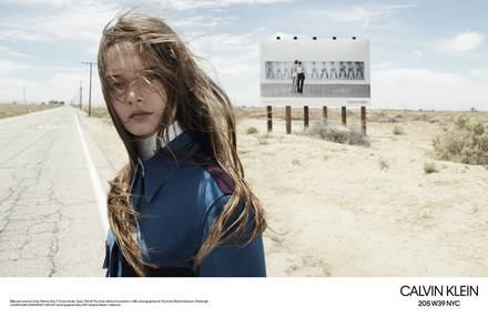 Raf Simons First Campaign for Calvin Klein