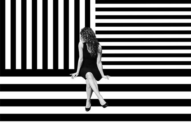 Optical Illusion Series by Erika Zolli