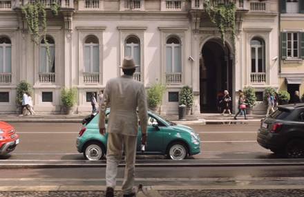 Fiat 500 Anniversary “See you in the future” Movie with Adrien Brody