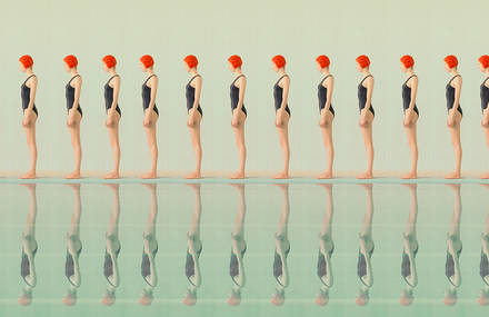 New Swimming Pool Series by Maria Svarbova