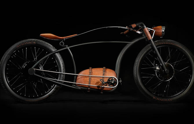 Beautiful Retro Style Electric Bicycle