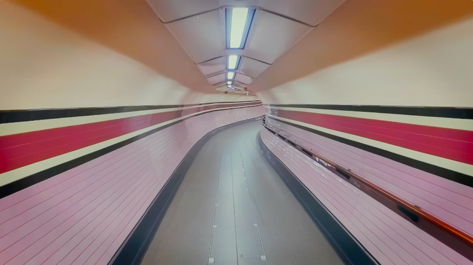 Mesmerizing Underground Tunnels in London