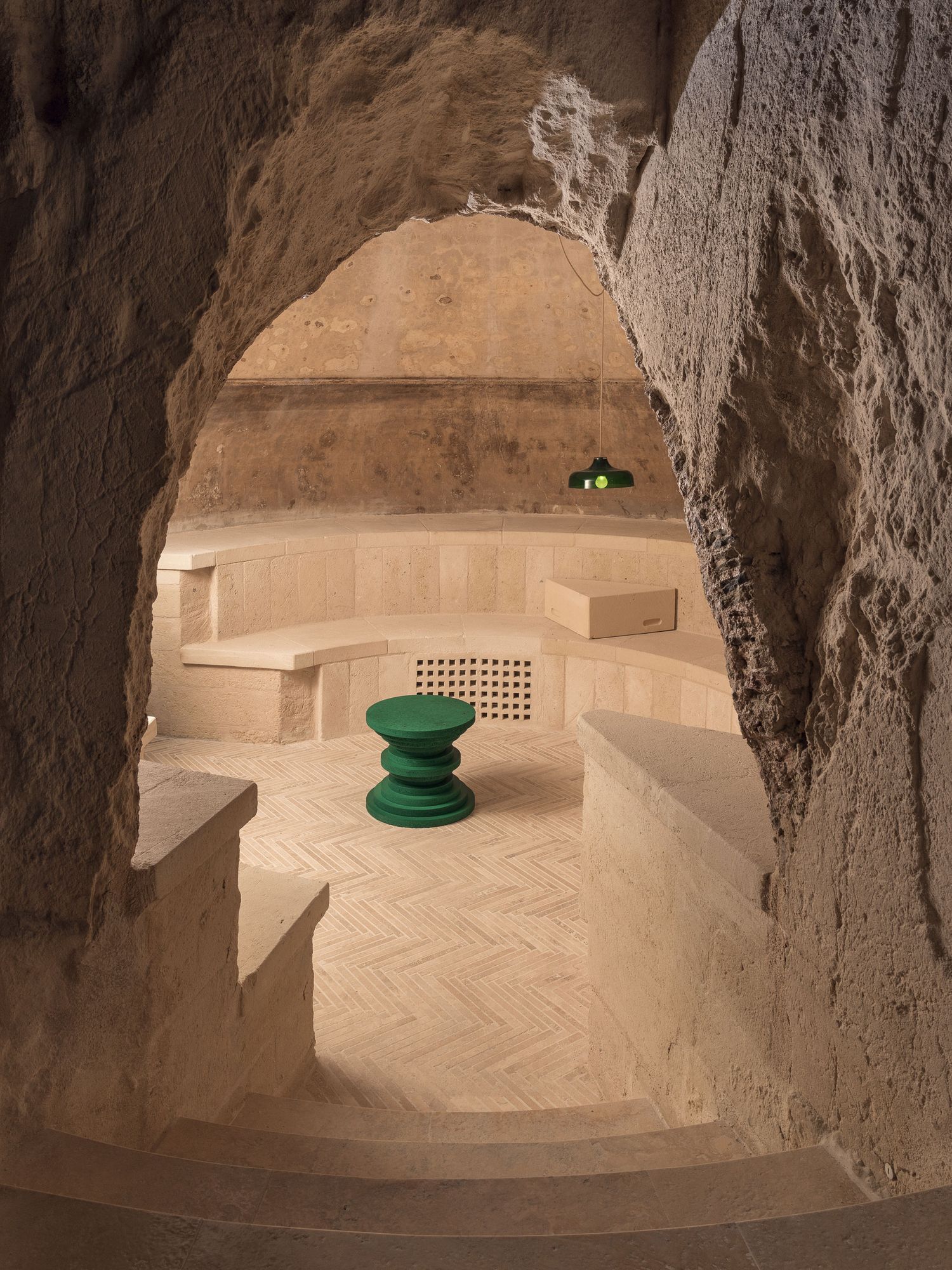 Elegant Underground Winery in Southern Italy