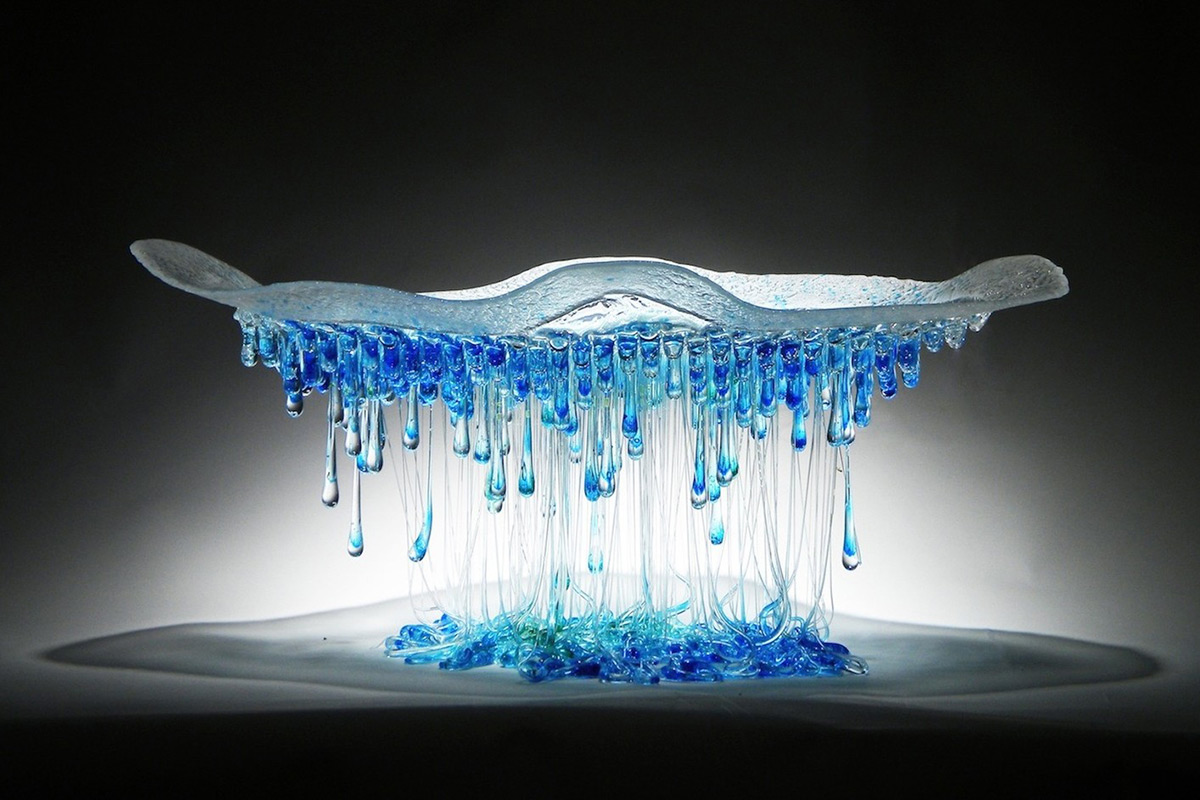 Incredible Jellyfish Glass Sculptures Media