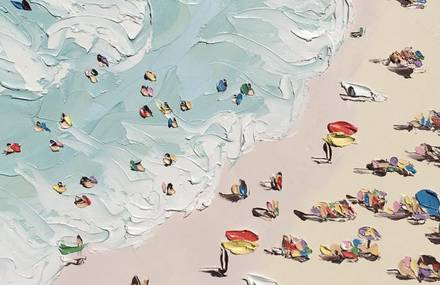 Sally West’s Beach Paintings