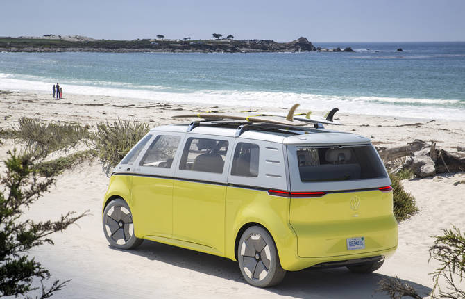 Volkswagen Famous Van in Electric Version