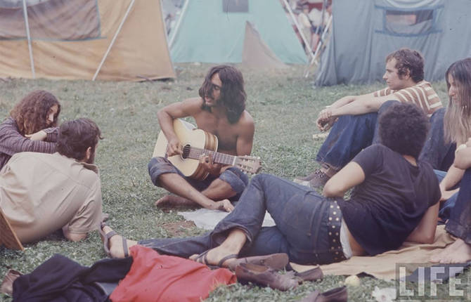 LIFE Magazine at Woodstock in 1969