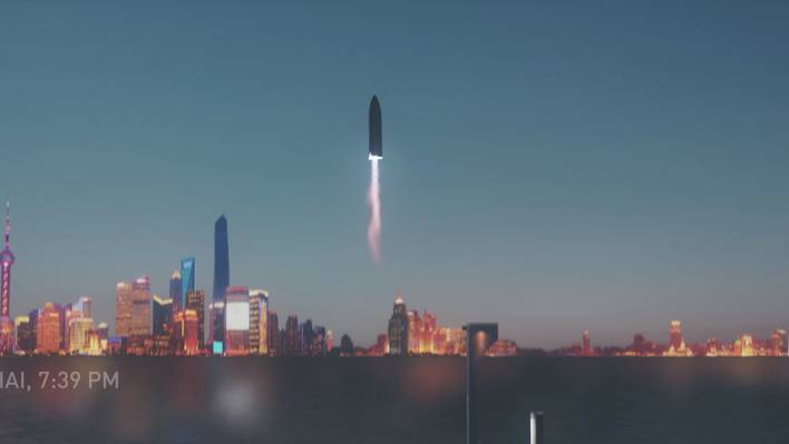 The BFR :  First Rocket to travel around Earth in one Hour