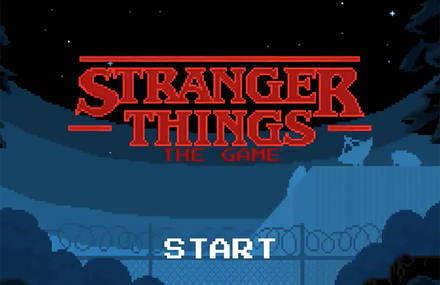 ‘Stranger Things’ 8-Bit Mobile Video Game