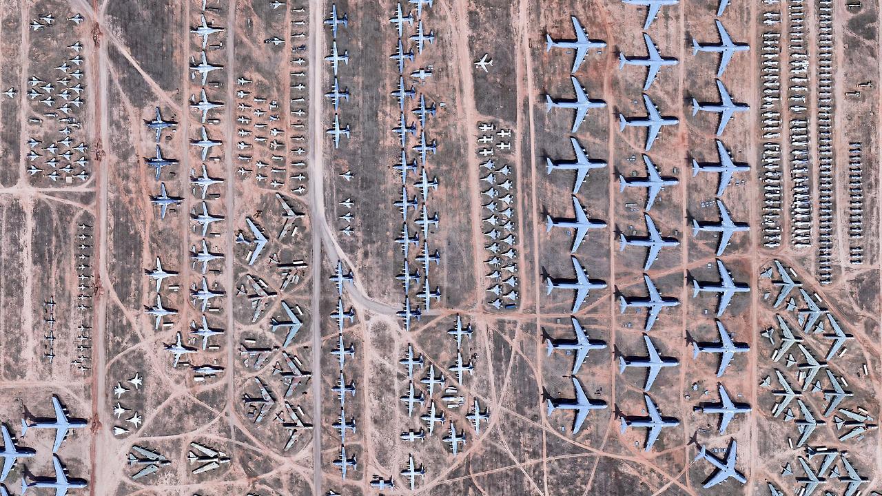 Davis-Monthan Air Force Base Aircraft Boneyard - Arizona