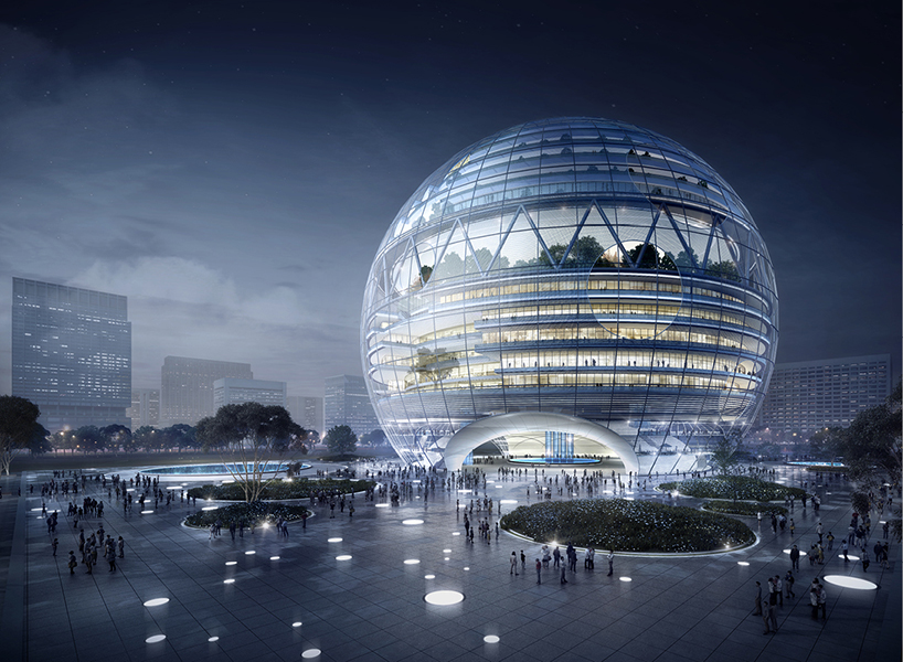 Beautiful Dome-Shaped Mall Project