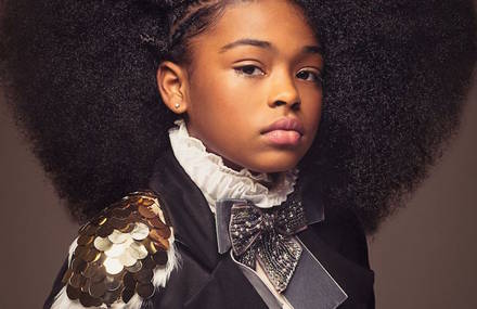 Gorgeous Afro-American Hair Style