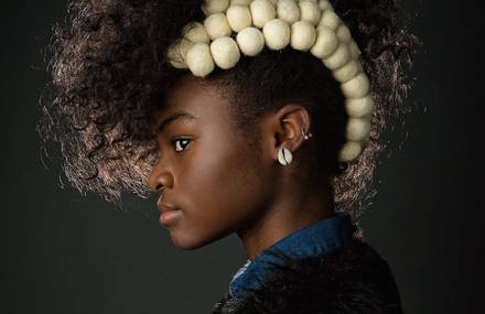 Gorgeous Afro-American Hair Style