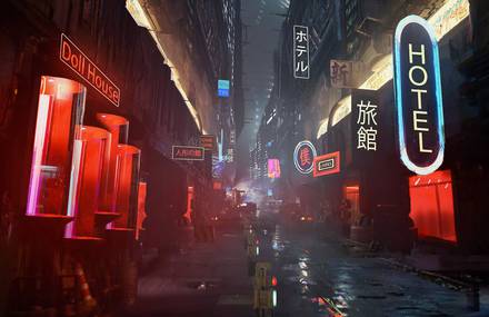 Amazing Conceptual Blade Runner Illustrations