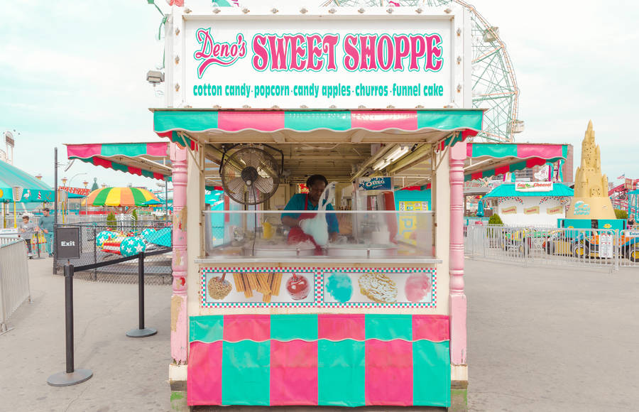 Colourful-Infused Impressions of Coney Island