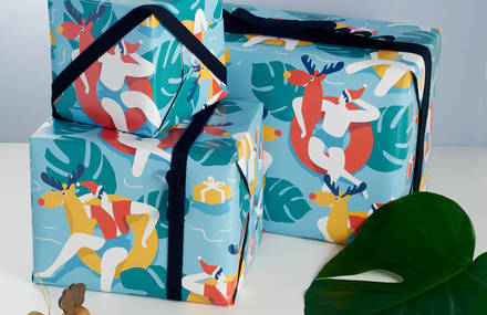 Original and Gorgeous Gift Papers for Christmas