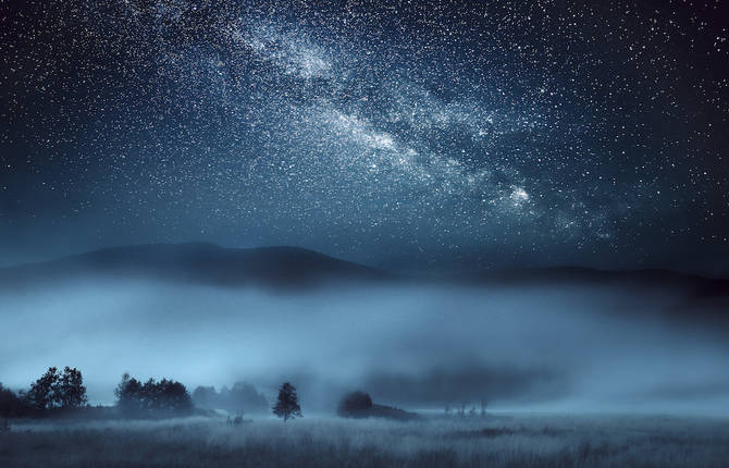 Whimsical Shots of the Milky Way
