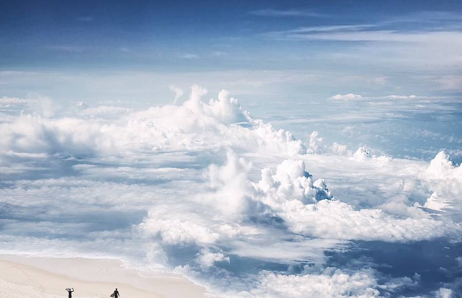 Stunning Pictures Of Clouds Meeting The Sea