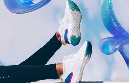 Amazing Mixed Art for the Nike Epic React