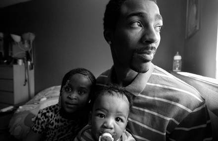 Moving Pictures Of African-American Dads With Their Kids