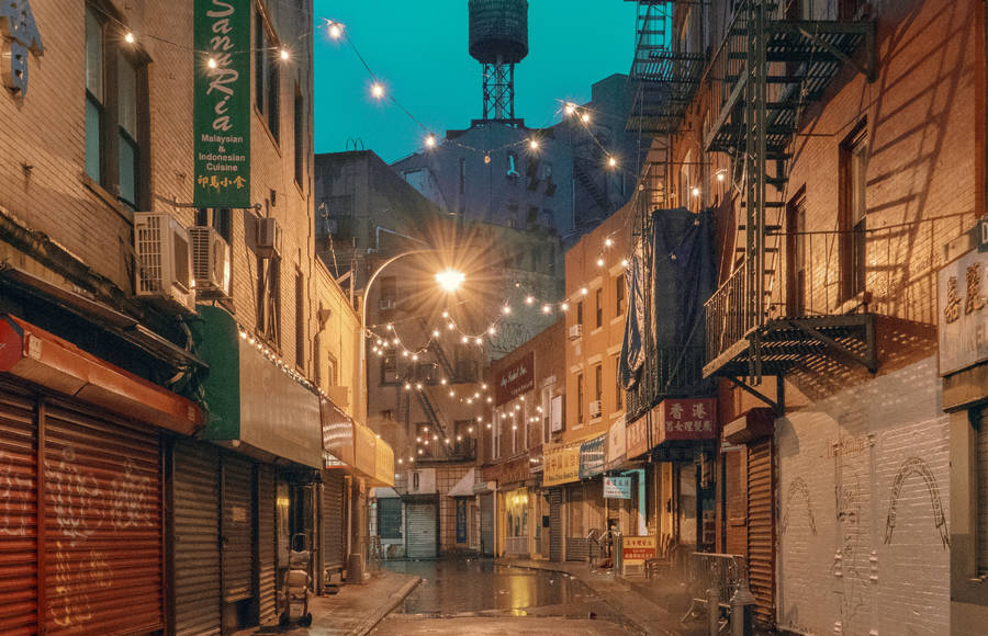 Chinatown At Dawn